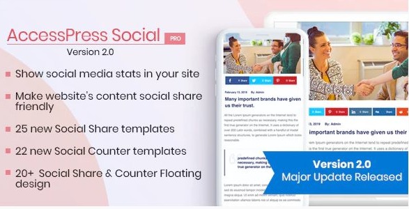 AccessPress Social PRO