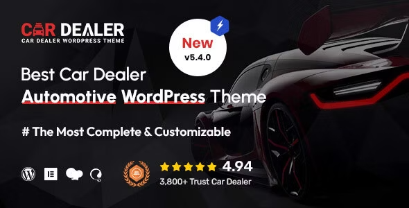 Car Dealer - Automotive Responsive WordPress Theme