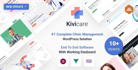 KiviCare - Medical Clinic & Patient Management WordPress Theme