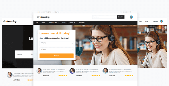 PremiumPress LMS eLearing Theme for WordPress