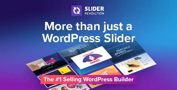 Slider Revolution - More Than Just a WordPress Slider
