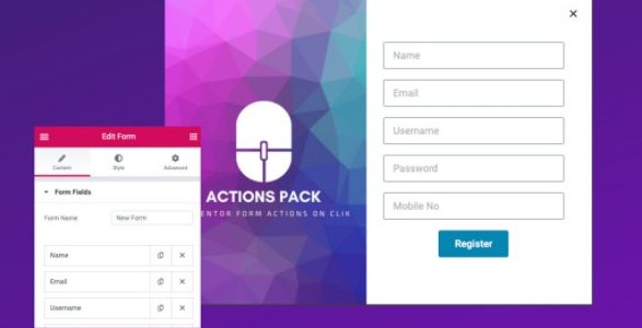 Actions Pack Gold - Elementor Add-on