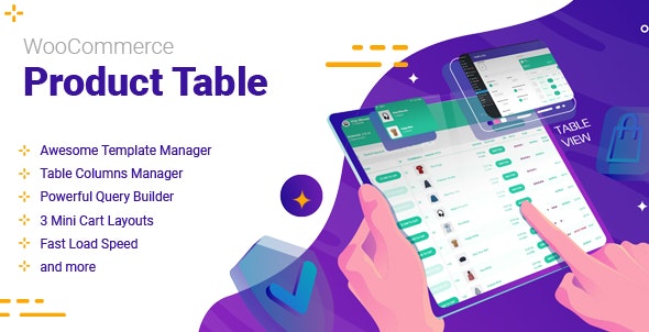 WooCommerce Product Table By ithemelandco
