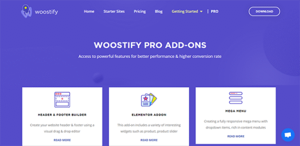 Woostify – WooCommerce Theme + Pro Addon