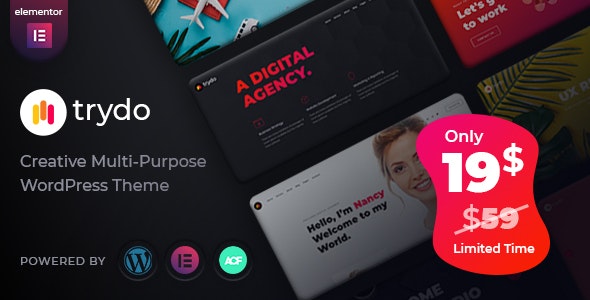 Trydo - Agency & Portfolio Theme